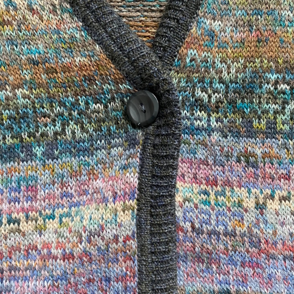 PERUVIAN CONNECTION S CARDIGAN SWEATER - Picture 7 of 12